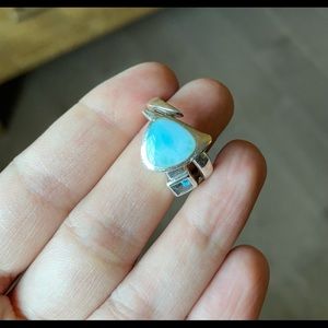 Marahlago Larimar Sterling Silver Ring